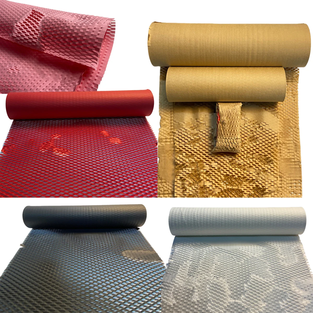 1 Roll, Honeycomb Wrapping, Honeycomb Buffer Crash-Proof Wrapping, Packaging Fragile Items, Gift Wrapping, Bouquet Wrapping, And