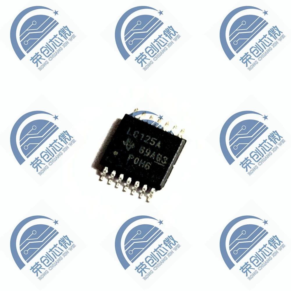 10PCS/Lot SN74LVC125APWR SN74LVC125APW LC125A TSSOP-14 100% New Original IC Chip