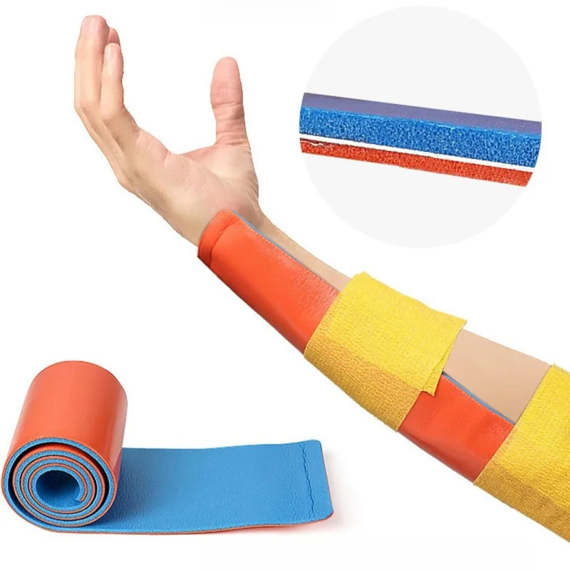 Medical First Aid Universal Aluminum Splint Roll Arm Braces And Support Pet Rescue Splints Outdoor Travel Emergency Kit