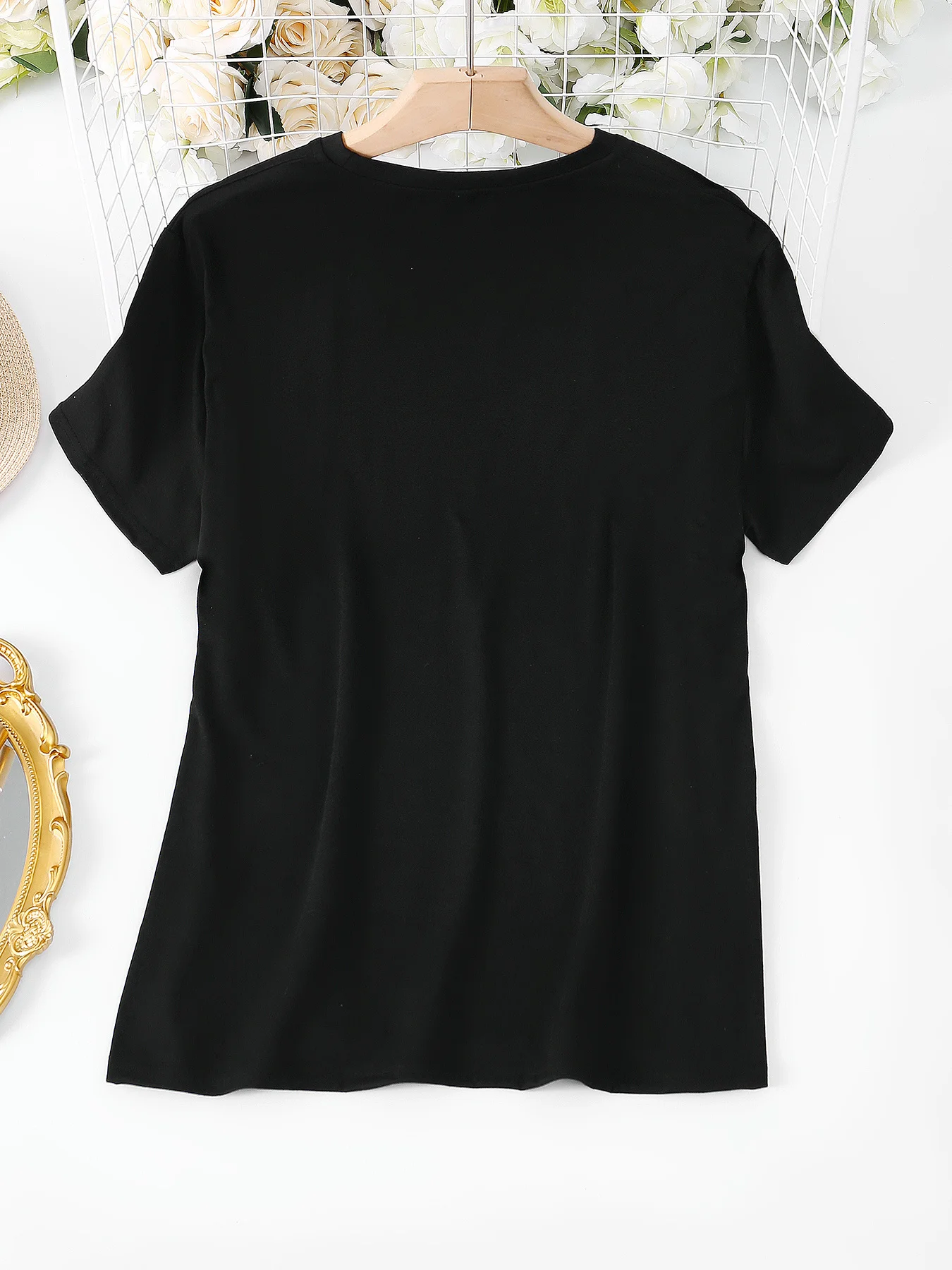 Little Mermaid "But Daddy" Graphic Women's Casual Tee - Red Anime-Inspired Design, Soft Polyester Blend, Machine Washable