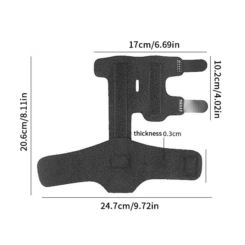 

NEW Adjustable Two Finger Brace Trigger Finger Splint Straighten Broken Bent Fingers Thumbs Mallet Splint Tenosynovitis Support