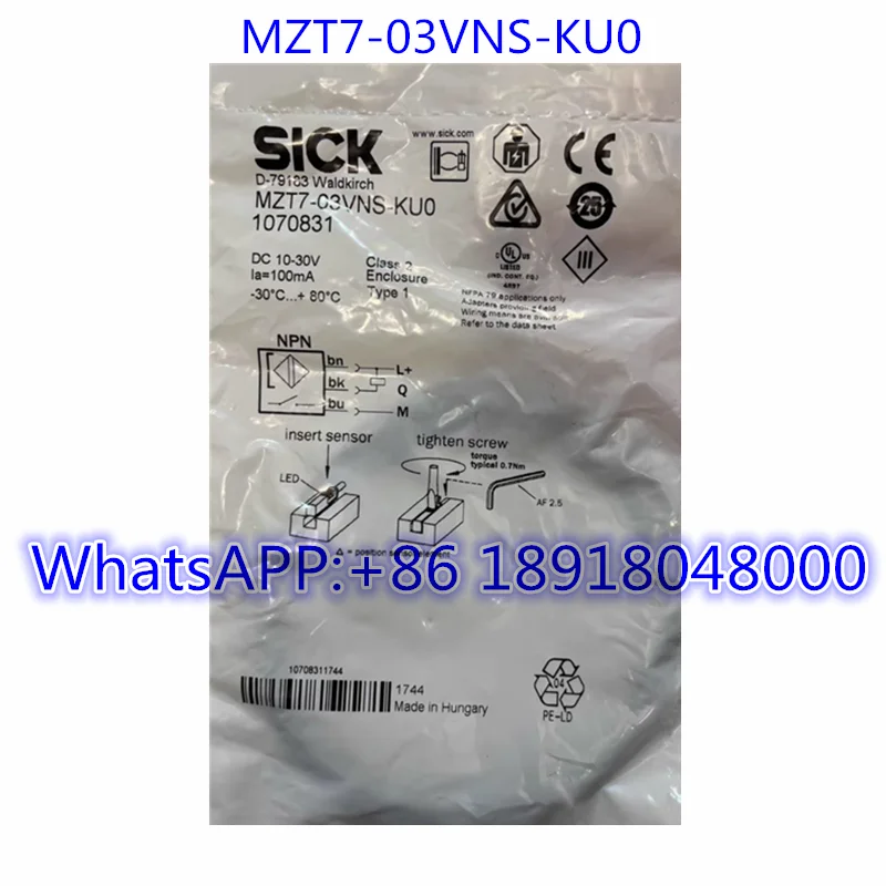 

Brand New MZT7-03VNS-KU0 sensor 1070831 Fast Shipping