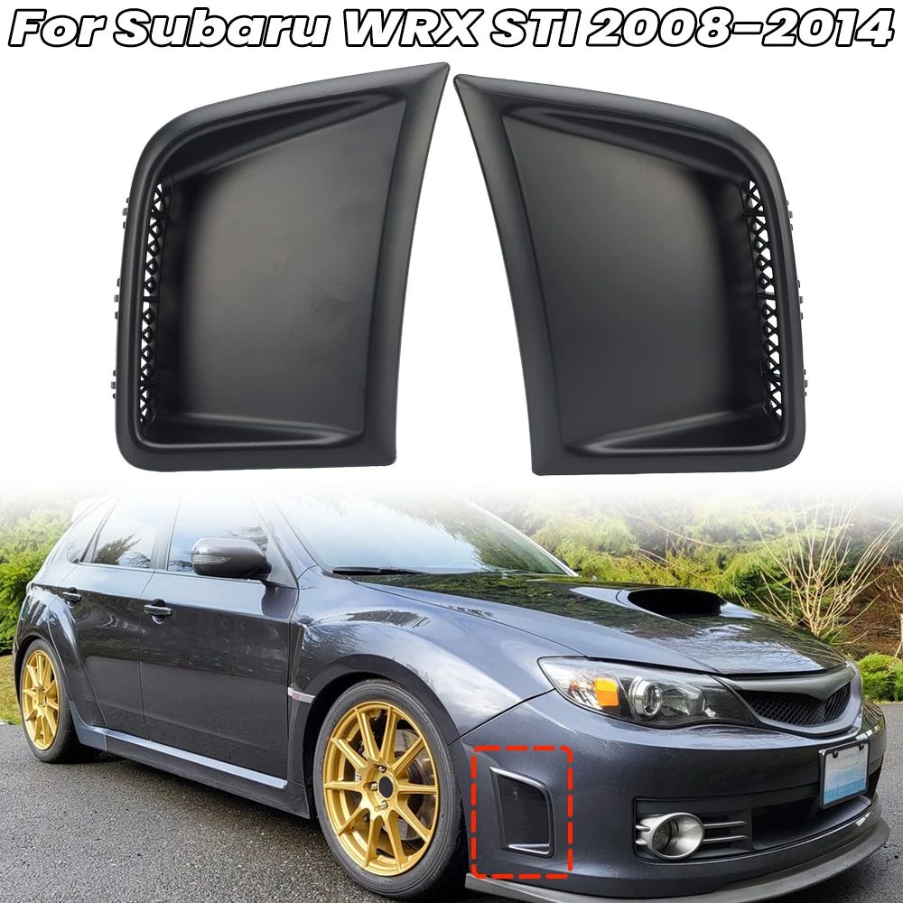 Left Right Side Front Bumper Bezel Corner Cover Cap Trim For Subaru Impreza WRX STI 2008-14 STI 57739FG010 57739FG020 Car Parts