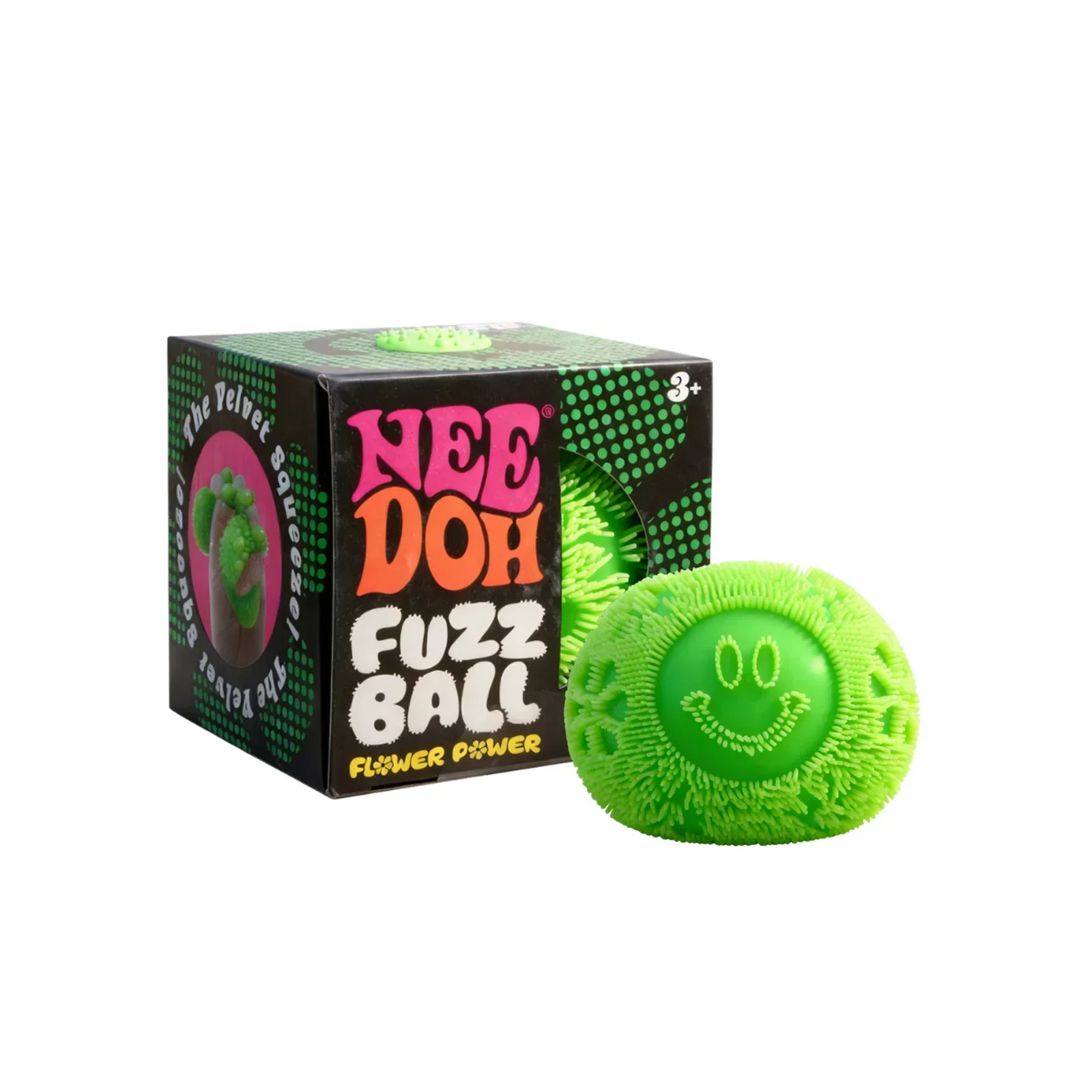 Nee Doh Fuzz Ball Serie Desktop-Dekompressions-Ornament Stressabbau-Spielzeug Geeignet für Druckbewältigung Spaßiger Weicher Stressball Geschenke