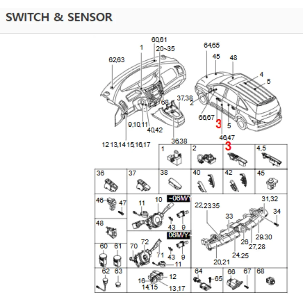 Genuine Cylinder Head Cover for SSANGYONG  STAVIC,REXTON,KORANDO SPORTS,MUSSO 6720160005