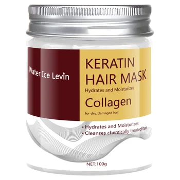 Keratinová vlasová maska pro poškozené vlasy s keratinem a kokosovým olejem, vlasová maska s arganovým olejem pro všechny typy vlasů 10 nejlepší prodej genoxidil - №9