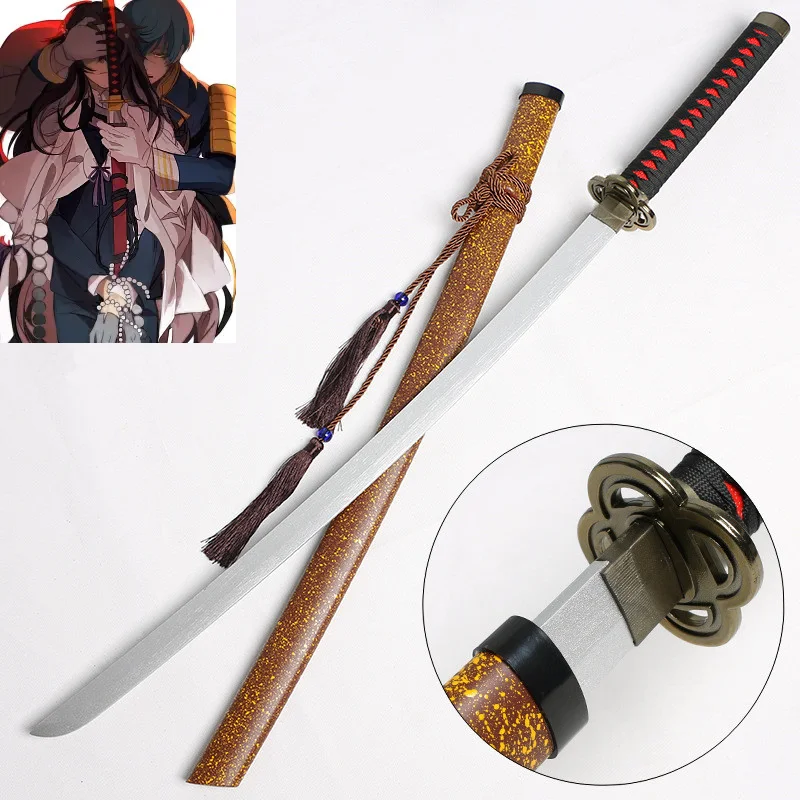 

104cm Cosplay Ichigo Hitofuri Wood Weapon Prop Role Playing Hitofuri Ichigo Wood Ninja Knife Sword Katana