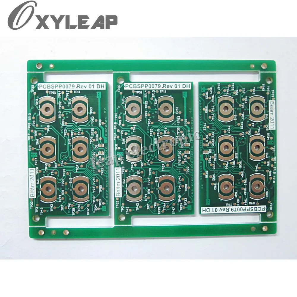 

Green Immersion Gold 2 Layer PCB Circuit Board Panel With Super Quality Made In China