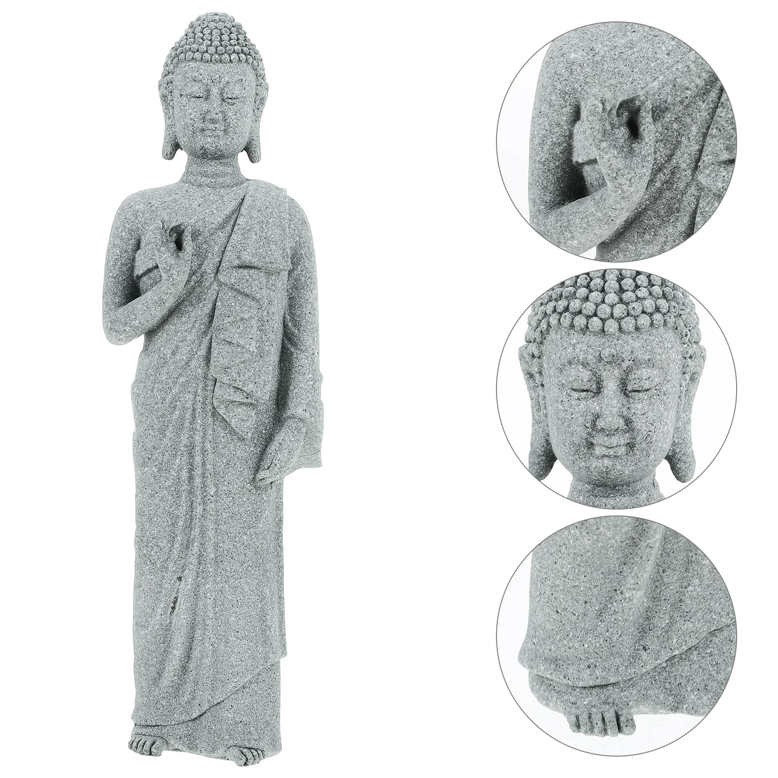 

Fish Tank Small Desktop Adornment Aquarium Decor Garden Sculpture Desktop Buddha Adornment Mini Buddha Statue Home Decor