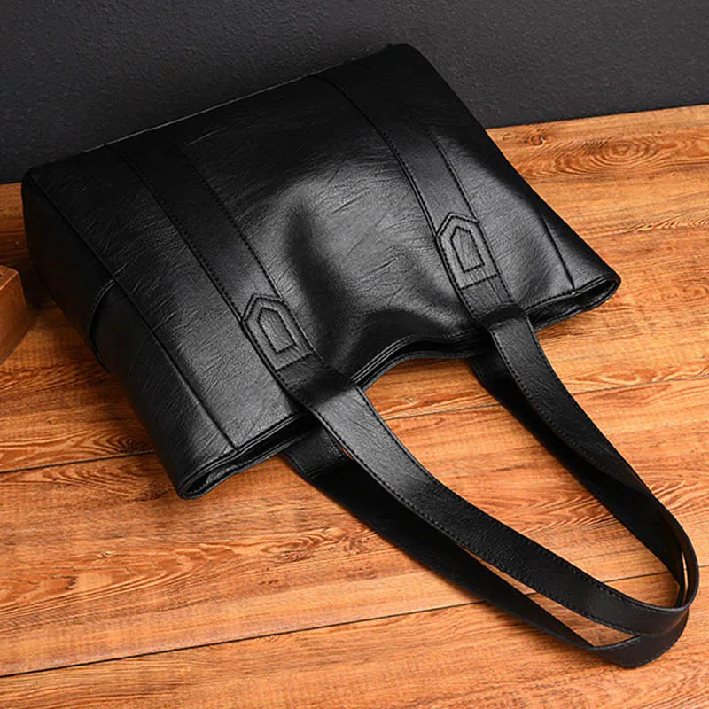 2024 Women Versatile Handbag Soft Offer PU Leather Bags Zipper Messenger Bag/ Splice Grafting Vintage Shoulder Crossbody Bags