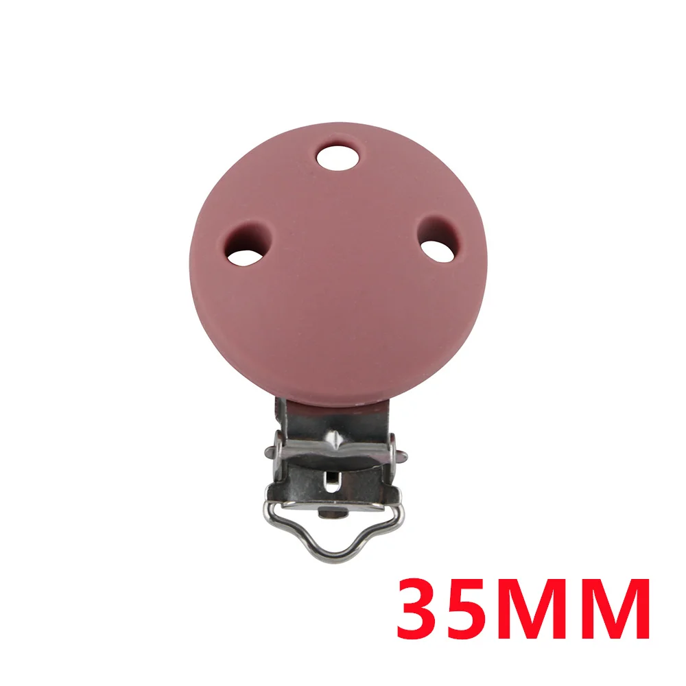 Kovict 10-100 st 35/30mm Ronde Vorm Siliconen Clips DIY Tas Hoed Keten Sleutelhanger Houder Klemmen Sieraden handgemaakte Accessoires - afbeelding 1