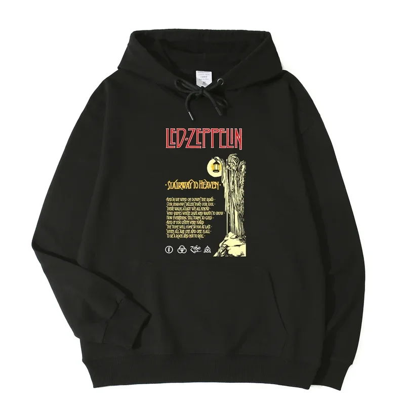 

Led Band Zeppelin Hoodie Men Women Hoodie Hot Sales N029