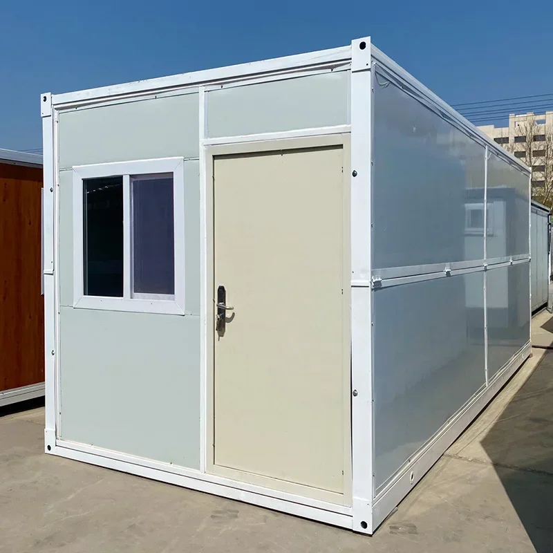 Factory Direct Prefabricated House Container Customizable Folding Prefab House Modular Steel Solar Panel Container House Price