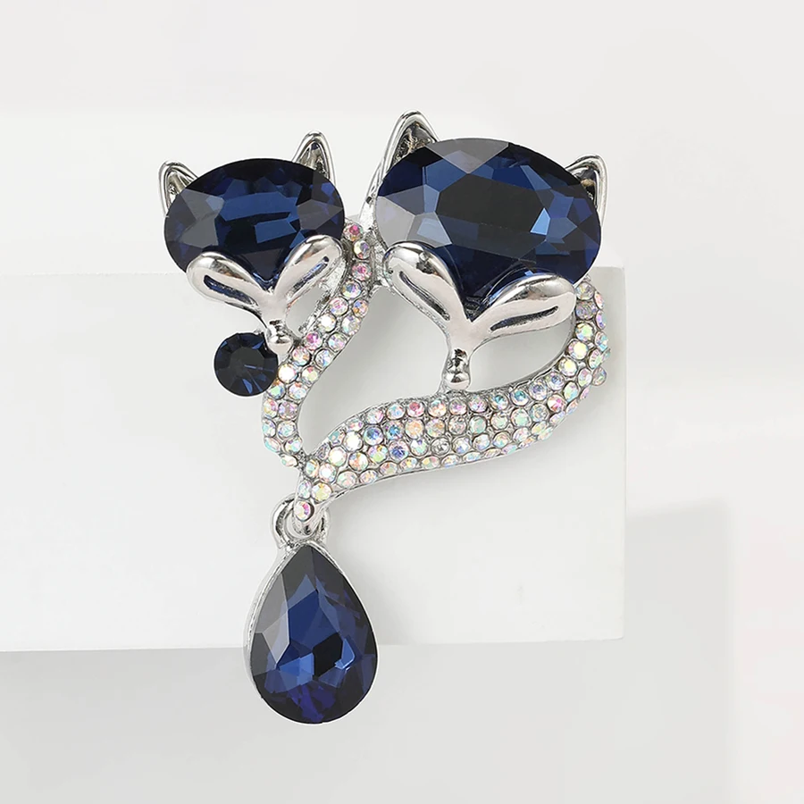 دبابيس ثعلب جميلة للنساء للجنسين، دبابيس حيوانات متعددة الألوان متوفرة، هدايا إكسسوارات الحفلات غير الرسمية