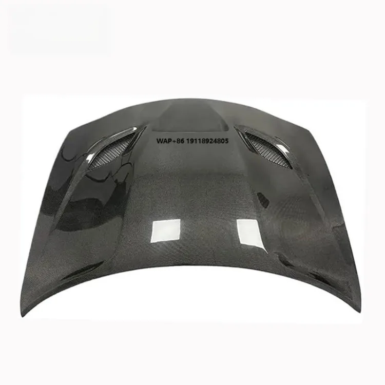 

Custom 2015-2020 for Charger Hood Cover Carbon Fiber Exterior Accessory New Condition Engine Hood Bonnet