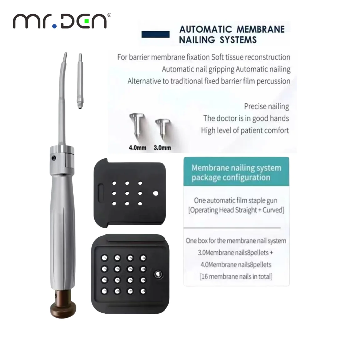 High Quality Dental GBR Bone TAC Pins Gun - Automatic Titanium Tacks Membrane Guide Fits Surgident Dental Instrument