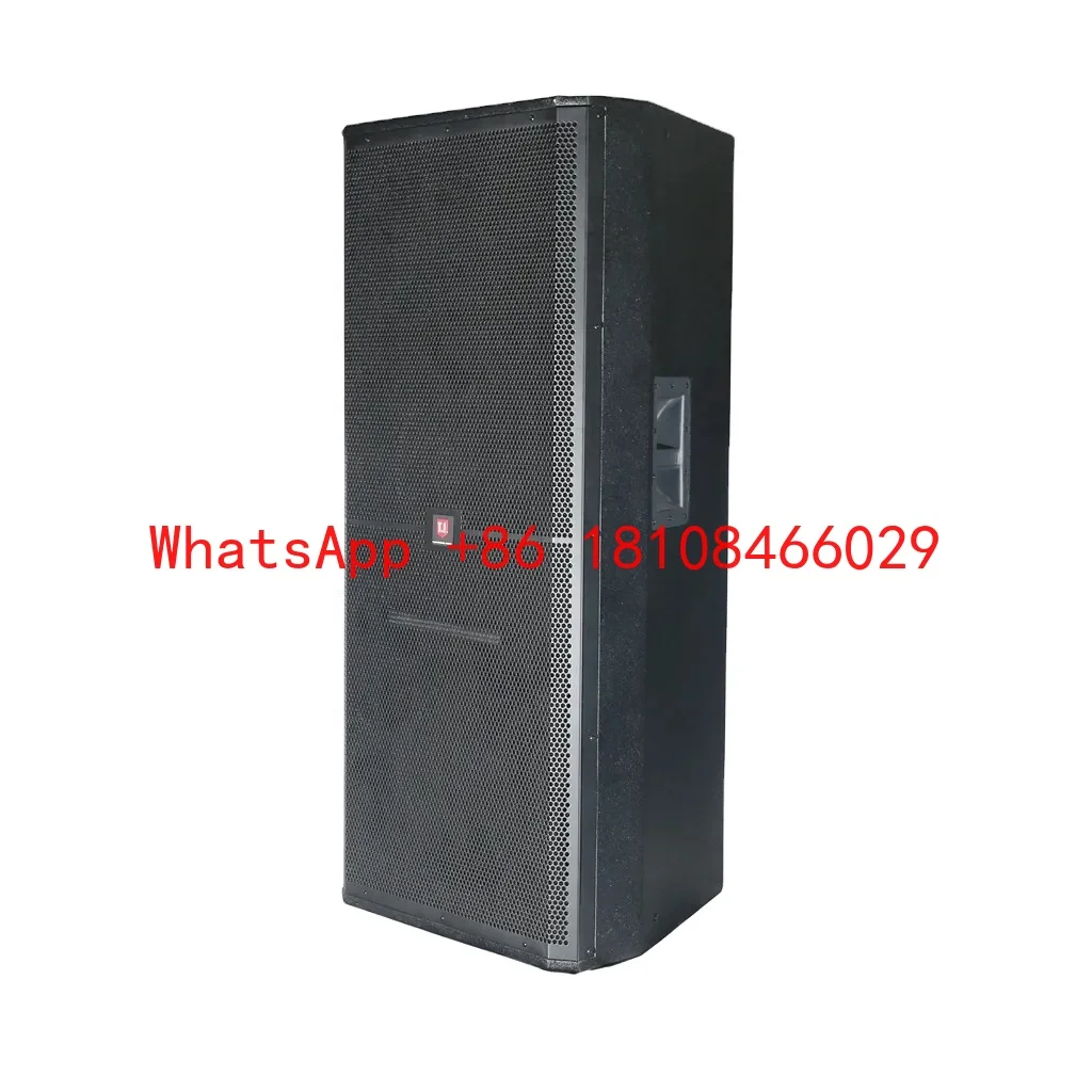 T-215 Professional Double 15 Inch Two-way Powerful Outdoor Waterproof Loudspeaker  Speakers Audio System Sound Professional