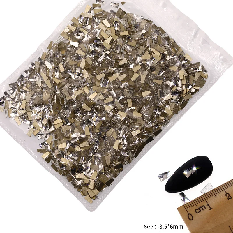VDD P501-P540 Großhandel 1440 Stück Glas-Kristall-Strasssteine mit flacher Rückseite, Glitzersteine für Nagelkunst, DIY-Bastelarbeiten und Dekoration – Detail 13