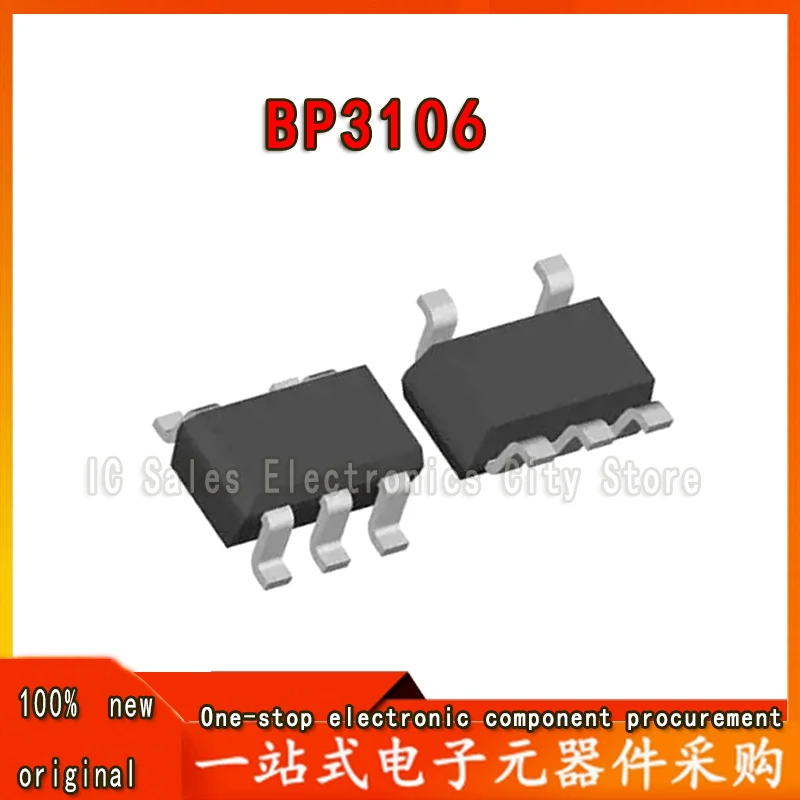 10 Pçs/lote BP3106 3106 SOT23-5