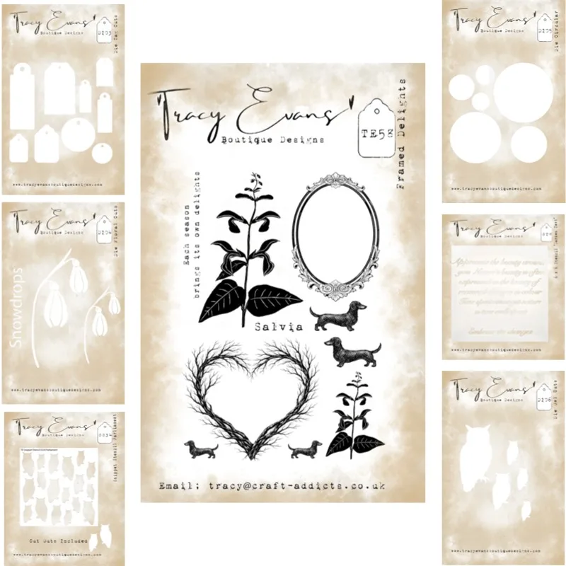 The Beauty of a Flower Metal Cutting Frame Dies and Clear Stamps Stencil 2026 New Templates DIY Scrap Booking Paper Making 2026