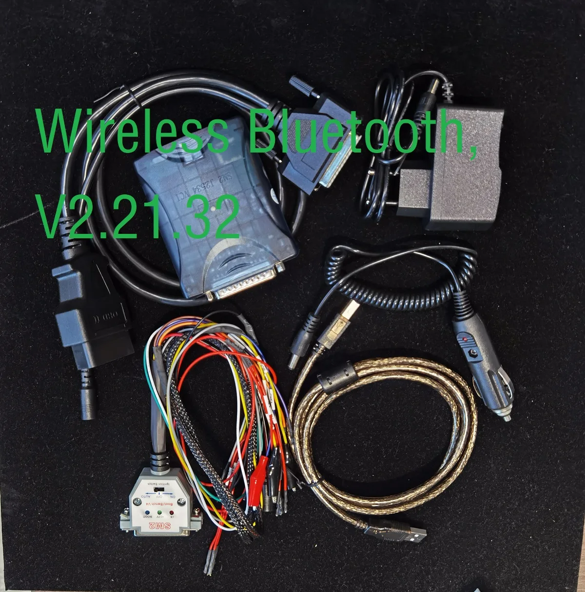 NewBluetooth SM 2 PRO J2534 Adapter (SM 2 PRO 32 version supports PCMflash, Bluetooth)