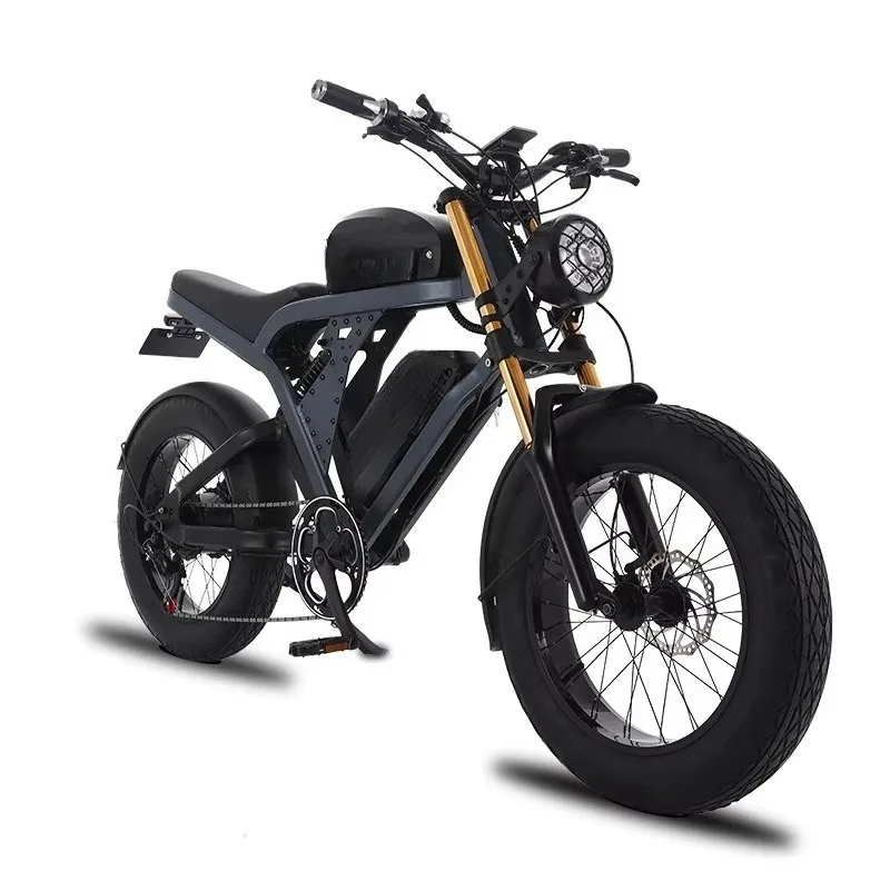 

Good Quality 1500w / 2000w Motor Power Electric Bikes Motorcycle High Torque Ebike
