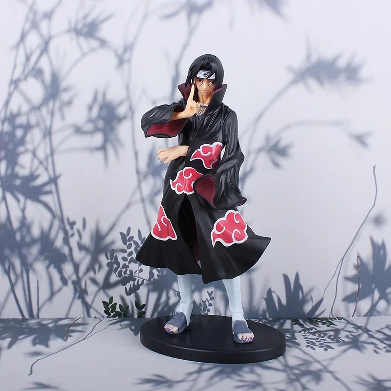 21CM Naruto Shippuden Anime Uchiha Itachi PVC Actiuon Figure Cartoon Collection Model Toy Doll Kids Gift Decoration Brinquedos