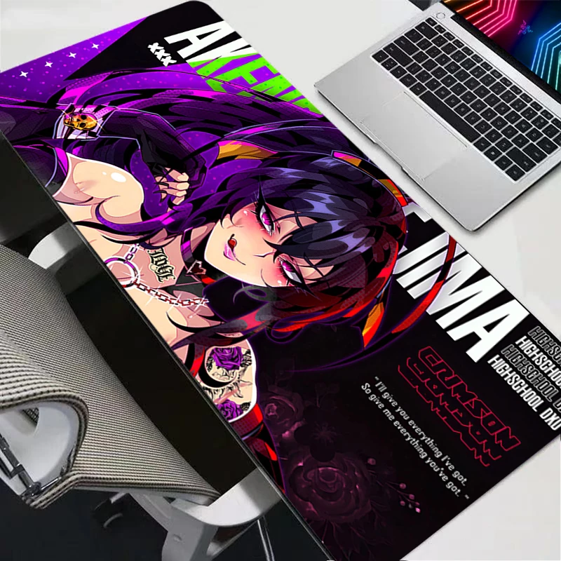لوحة فأرة مثيرة للفتيات أنيمي ، حصيرة طاولة مطاطية ، سجادة كبيرة للاعبين ، حصيرة مكتب ، لوحة مفاتيح كمبيوتر ، إكسسوارات ألعاب ، هدية كاواي ، فتيات مثيرة