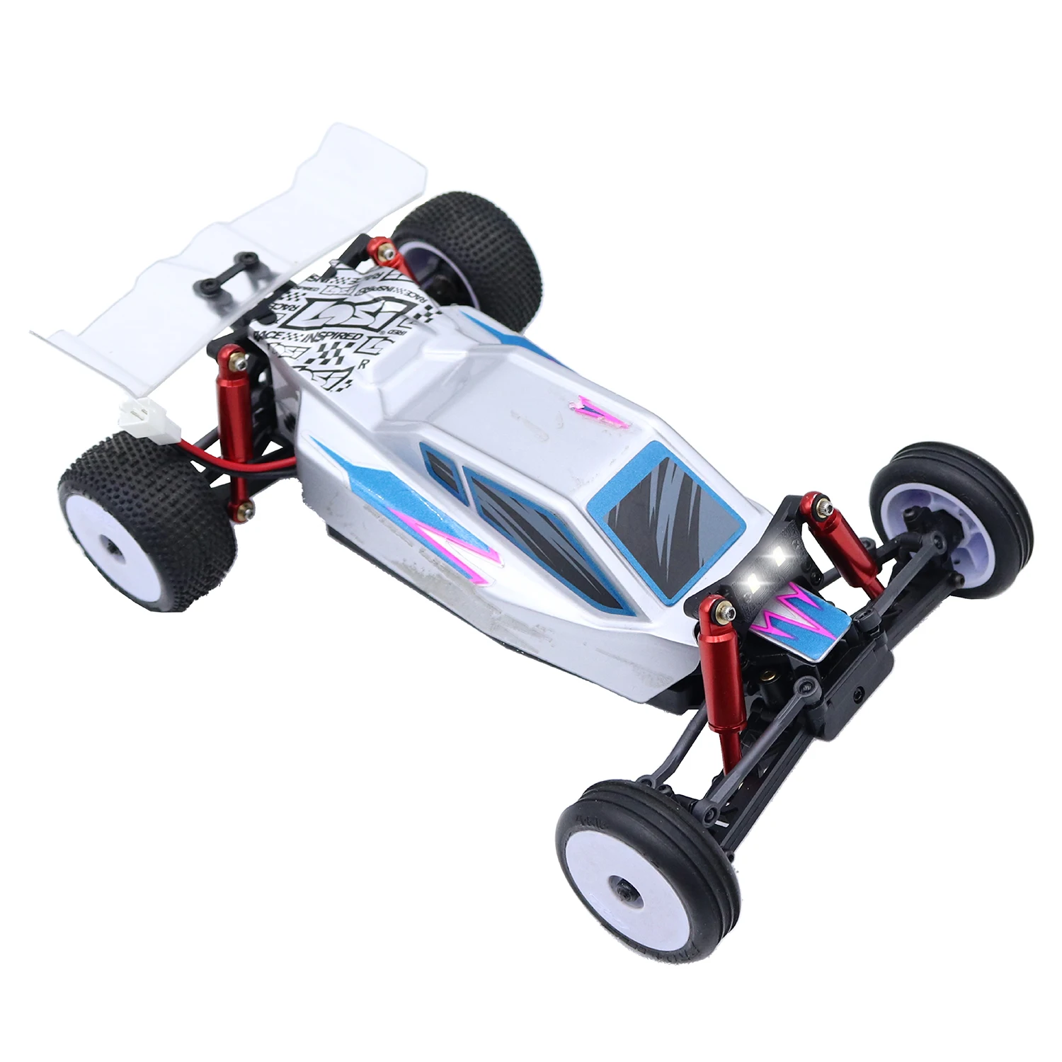 ไฟสปอตไลท์หน้า ไฟท้าย ชุดไฟ LED สำหรับรถ LOSI Micro-B 1/24 2WD Buggy RC อะไหล่ไฟทำมือแบบพิเศษ