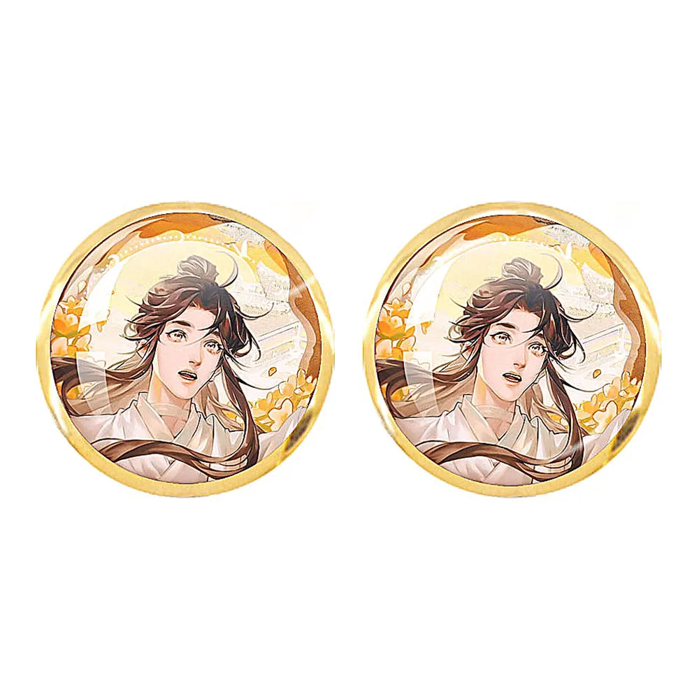 Heaven Official's Blessing  Earring Anime Tian Guan Ci Fu Earring Accessories Cosplay Jewelry To Fans Friend