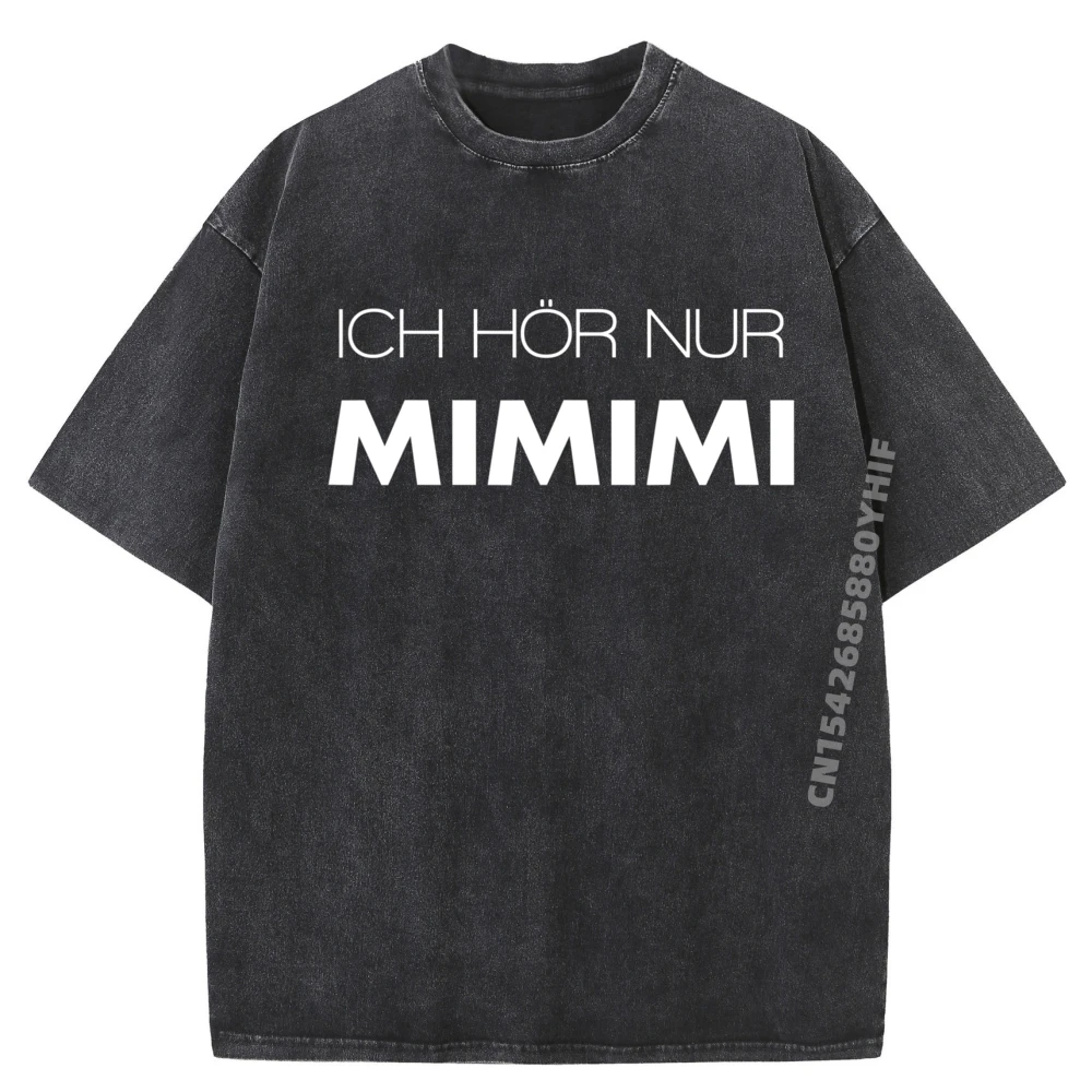 

Мужские футболки в стиле ретро Ich Immer Nur Mimimi, футболка с рисунком, мужская классическая стираная одежда, мягкая футболка с принтом