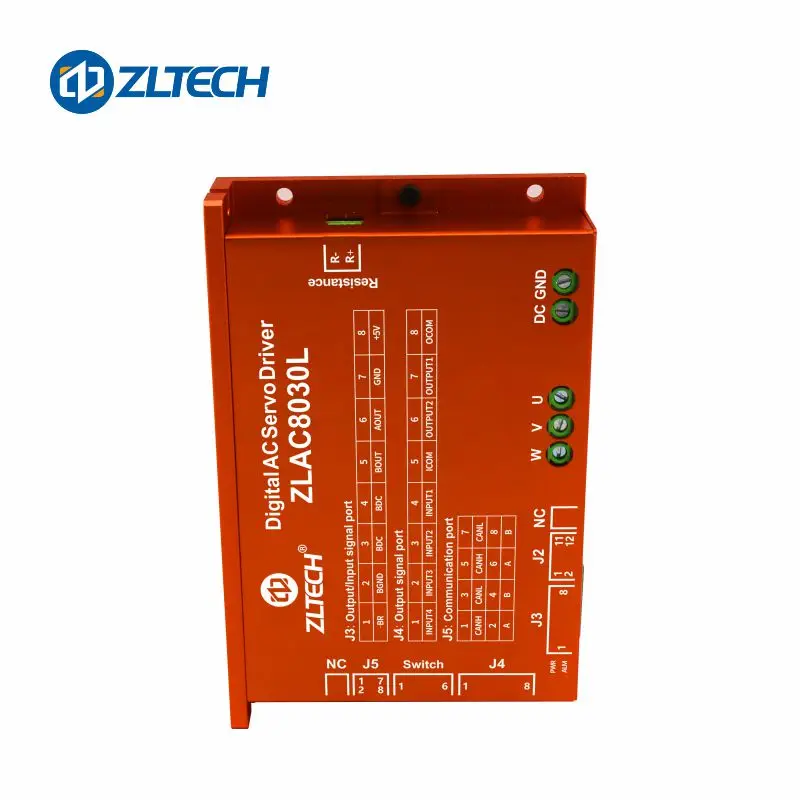 ZLTECH تسليم روبوت تحكم يمكن RS485 الاتصالات 24 فولت 48 فولت 30A 1000 واط فرش التشفير تيار مستمر محرك معزز مكبر للصوت سائق #4