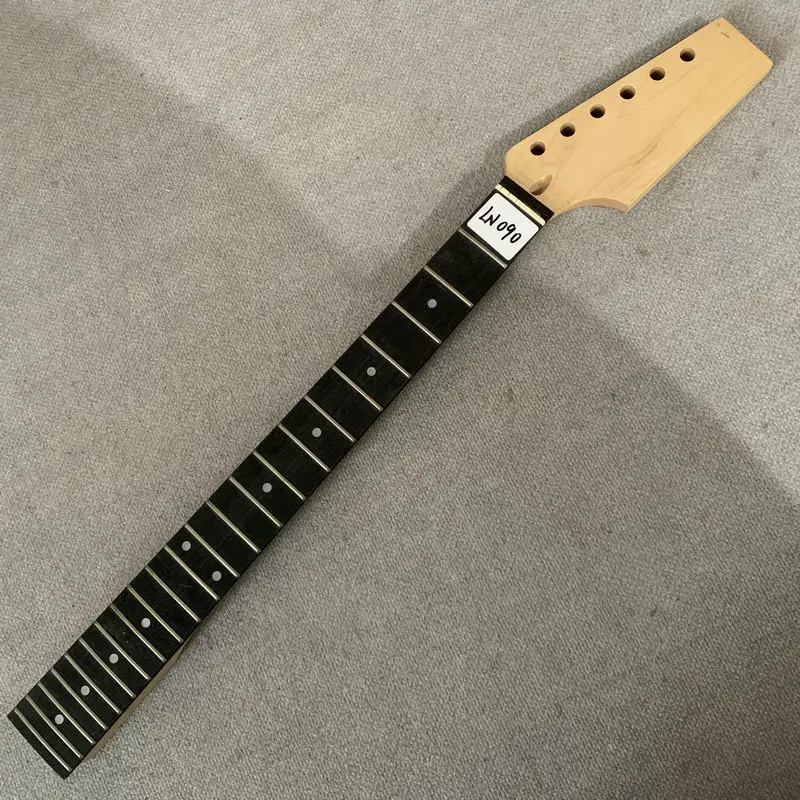 

LN090 Uncut Headstock ST Electric Guitar Neck 22 Frets Maple+Rosewood Right Hand DIY Part