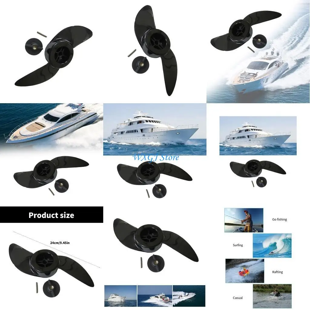 

37JE Electric Trolling Motor Out Board Propeller Boat Goind Popellers для морских лодок и набор для рыболовных мощностей