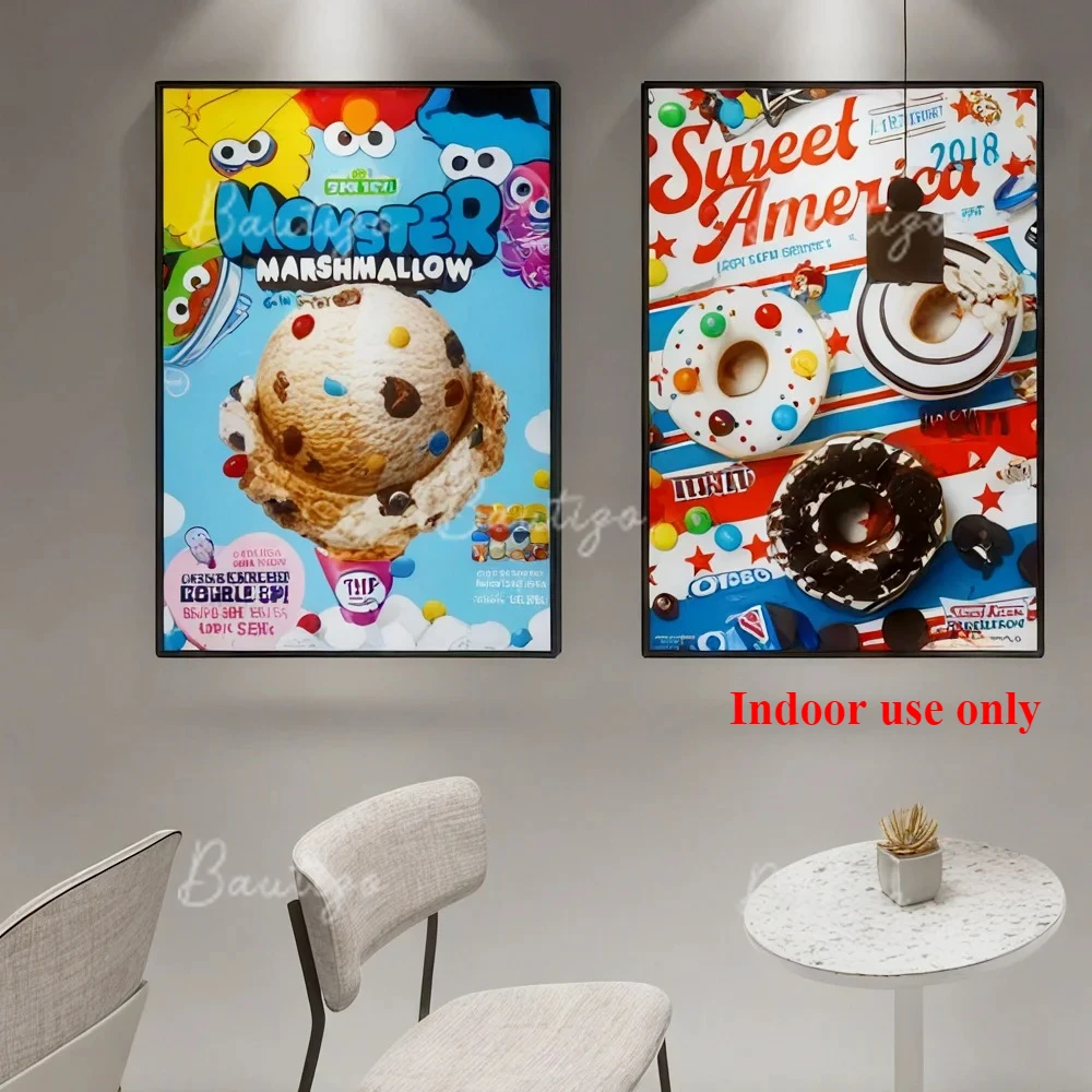 Custom Advertising Led Light Box Sign Letters Menu Board Neon Poste Panel Logo Stand Business Illuminated Acrylic Slim Signs