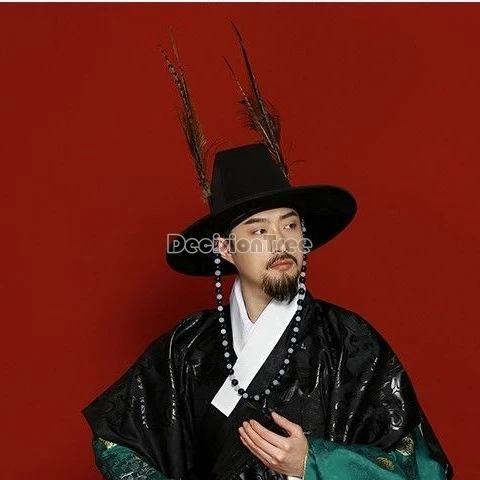 2024 ming dynasty characteristic royal guards flying fish hat precious feathers minister headdress ancient style hanfu accessory