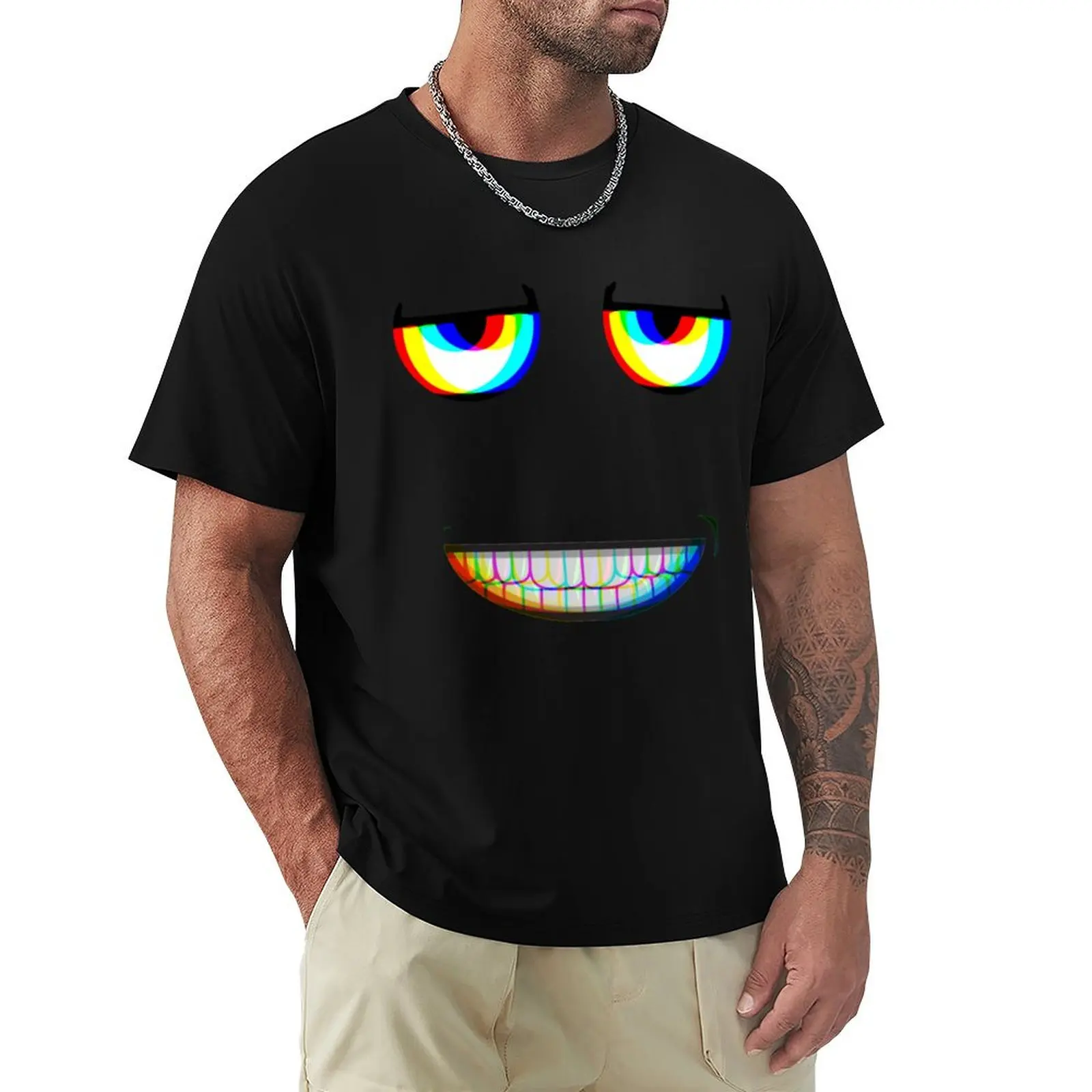 Aphex twin parody trippy face Essential T-Shirt Casual Trendy Short Sleeve T-Shirt