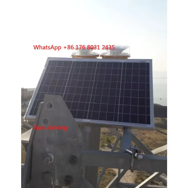 

ICAO ANNEX 14 Visual Aids for Denoting ObstaclesType B Medium-Intensity Dual Obstacle Light with Solar System