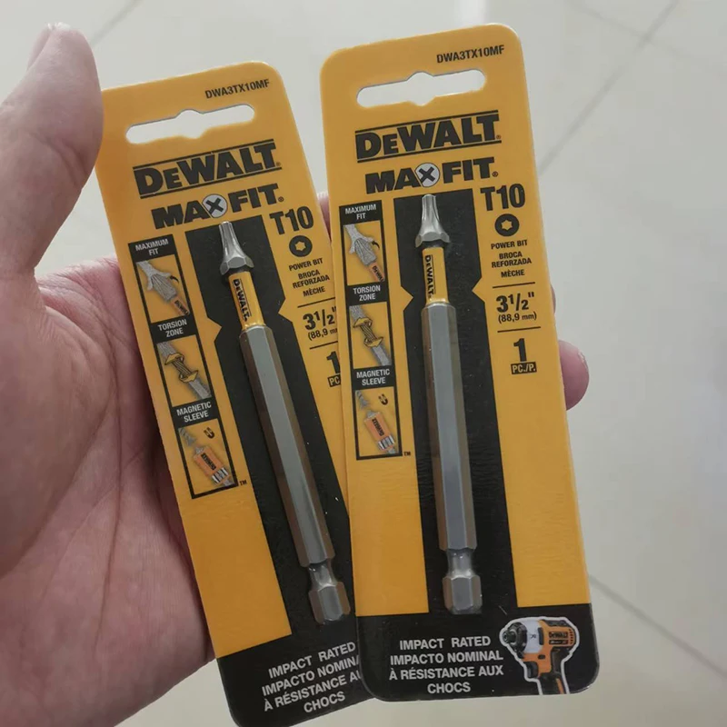 DEWALT Max Fit Screwdriver Bit Torx #10 X 3-1/2