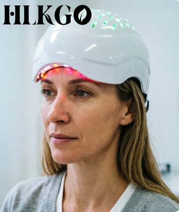 Home Use 436 Diode LED Photobiomodulation Neuro Cap, 1050nm Deep Near Infrared Brain Stimulation Helmet for Cognitive Support