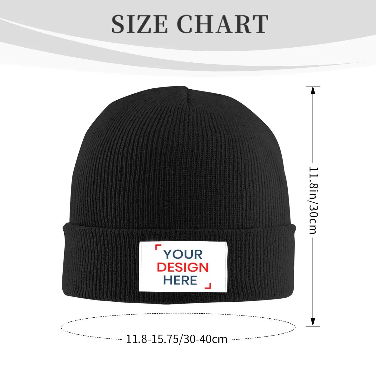 Custom Customize Logo Skullies Beanies Caps For Men Women Unisex Winter Warm Knitted Hat Adult Your Design Here Bonnet Hats