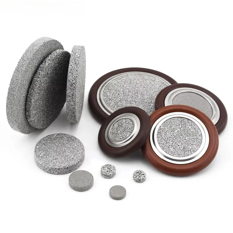 

Centering Ring with Sintered Powder Metal Filter Maximum Vacuum Protection 20 μm