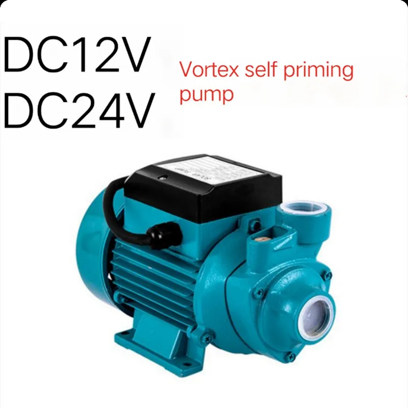 12V/24V DC Small Vortex Clean Water Pumps High-Lift Self-Priming Iron Motor Booster Liquid Cross-Border Solar Water Pumpss for
