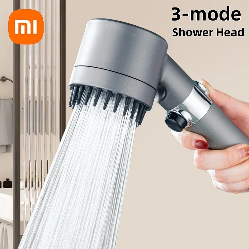 Xiaomi 3 Modes Shower Head High Pressure Showerhead Portable Filter Rainfall Faucet Tap Bathroom Bath Home Innovative Accessory