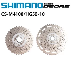 Shimano  DEORE M4100 11-42T 11-46T HG50 11-36T 10 Speed MTB Cassette Mountain Bike bicycle Original Shimano Bike Parts