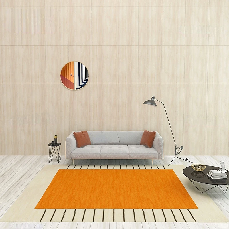 Ins Style Rugs Living Room Decoration Teenager Bedroom Decor Carpets Sofa Coffee Table Area Rug Non-slip Carpet Washable Mats
