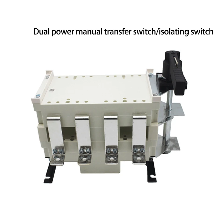 Automatic Transfer Switch (ATS) 400V 250A 4P Double-throw Disconnecting Switch Manual Transfer Switch Two in and One Out