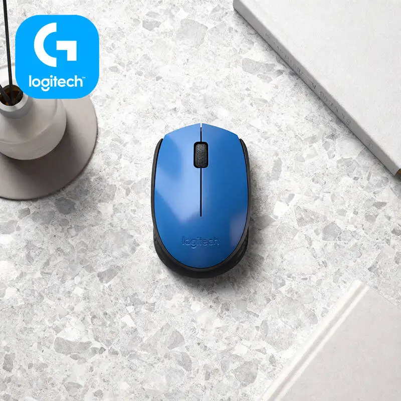 

Logitech M170 Wireless Mouse Slim-Size Design 2.4GHz 1000DPI 12-Month Battery for Laptop Desktop Office Use