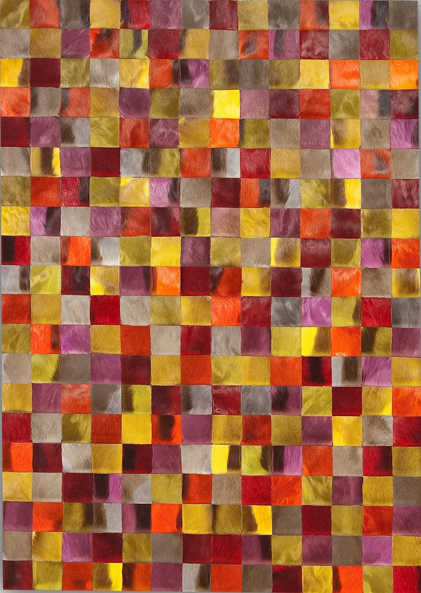 

Customized Patchwork Cowhide Rug