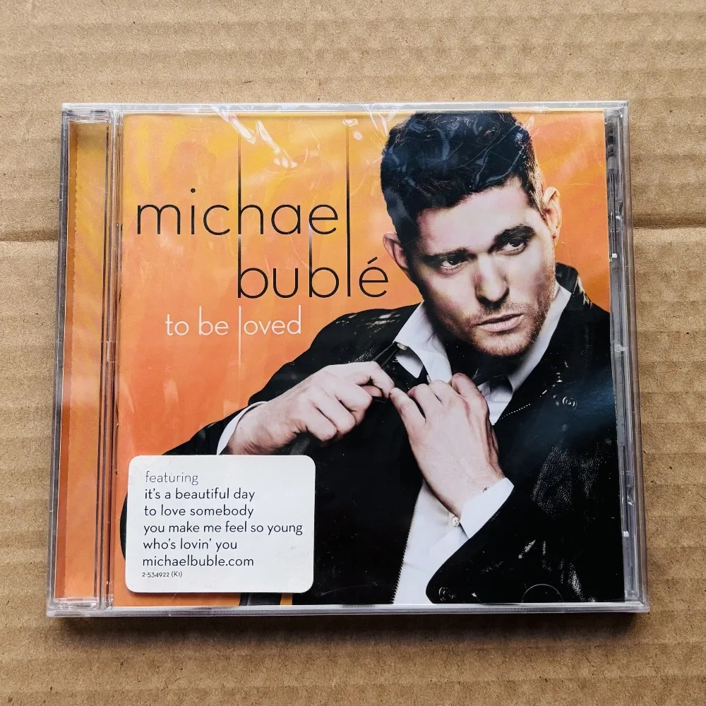 

Альбом на компакт-диске Майкла Бубле | Быть любимым | Поп-джаз и вокальные стандарты | Музыкальный диск Hi-Fi с мягким и глубоким звучанием